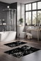 Mijölnir Juego de alfombrillas de baño CT-5059, 2 piezas, Multicolor